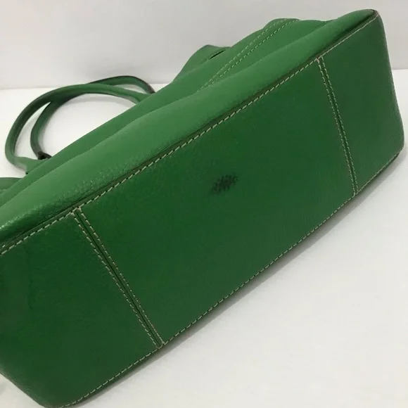 Kate Spade Green Leather Tote Bag - Picture 7 of 11